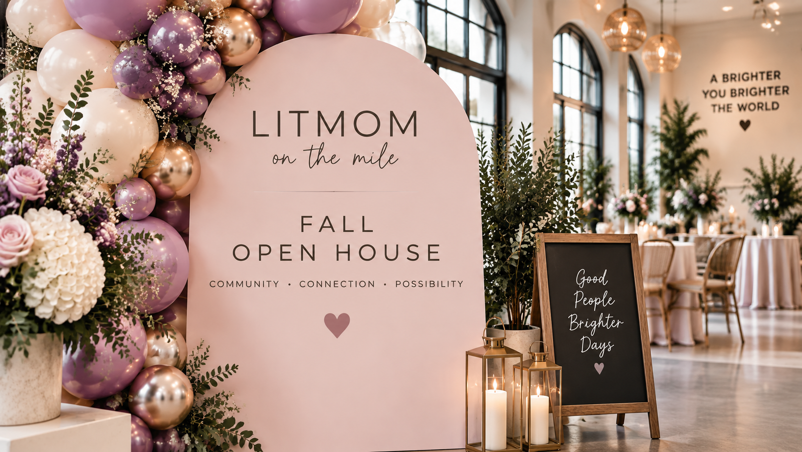 LITMOM ON THE MILE Fall Open House